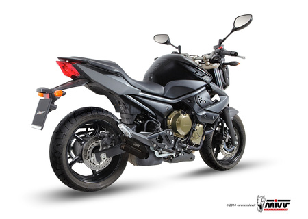 Mivv Tłumik końcowy DOUBLE GUN BLACK stal nierdzewna YAMAHA XJ6 / XJ6 DIVERSION 2009-2016