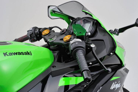 Pokrywa zbiorniczka płynu hamulcowego FRONT KAWASAKI CNC zielony Z650 Z900   