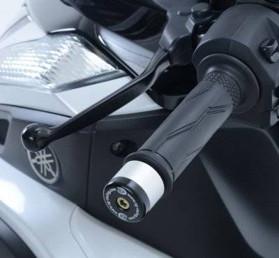 KOŃCÓWKI KIEROWNICY R&G KAWASAKI Z 125/YAMAHA TRICITY 15-, BLACK