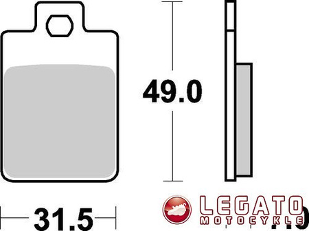 KLOCKI HAMULCOWE SBS 130 HF
