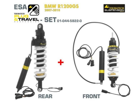 Zestaw zawieszenia Touratech Suspension Plug & Travel-ESA SET do BMW R1200GS Modele 2007-2010