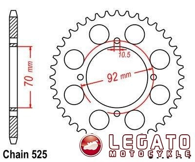 ZĘBATKA NAPĘDOWA JT TYŁ
