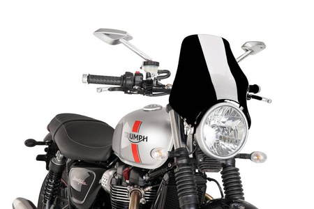 Owiewka uniwersalna PUIG Naked Czarny (N) 0869N