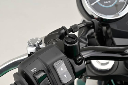 Śruba zaślepka do otworu lusterka  M10-P1.25/prawe czarna