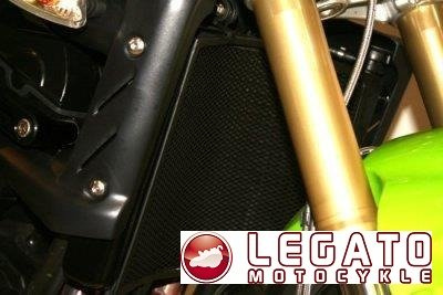 OSŁONA CHŁODNICY TRIUMPH STREET TRIPLE 07- TITANIUM