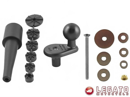 Uchwyt do Apple iPhone 5 & Apple iPhone 5S bez futerału montowany w trzon widelca w motocyklu