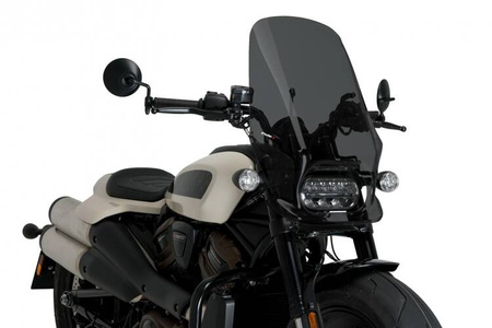 Owiewka PUIG do Harley-Davidson Sportster S RH1250 2021-2024 (Touring) Mocno przyciemniany (F) 21322F