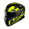Kask Motocyklowy Ozone Arrow Black/Grey/Fluo Yellow
