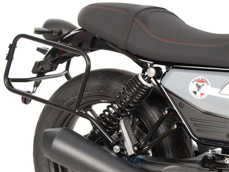 Side carrier permanent mounted black for Moto Guzzi V7 Stone (2025-)