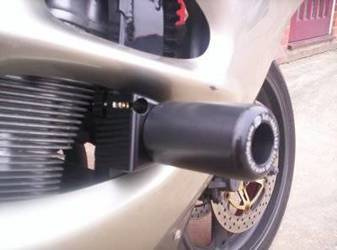 CRASHPADY CLASSIC RG RACING SUZUKI GSX 600/750 FW ONWARDS BLACK