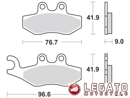 KLOCKI HAMULCOWE SBS 177 MS