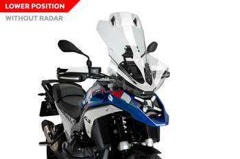 Szyba turystyczna PUIG do BMW R1300GS 2024-2025 (bez radaru AAC, z deflektorem) Przezroczysty (W) 21841W