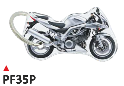 ONEDESIGN Dwustronny wypukły brelok na klucze Suzuki SV