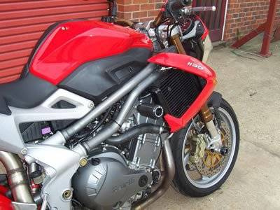 CRASHPADY CLASSIC RG RACING BENELLI TNT 1130 (CAF RACER) 04-16 BLACK