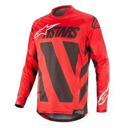 Bluza Alpinestars Racer BRAAP Cross Enduro kolor Biało/Czarno/Czerwony 2019