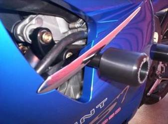 CRASHPADY CLASSIC RG RACING TRIUMPH SPRINT ST 05- BLACK