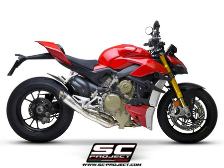 SC-Project tłumik końcowy S1 tytan Ducati Streetfighter V4 (2020)