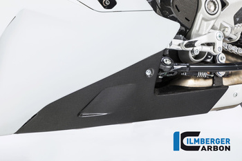 Bellypan tylny - karbon połysk do Ducati Supersport 939 ILMBERGER VEU.011.DSS7G.K