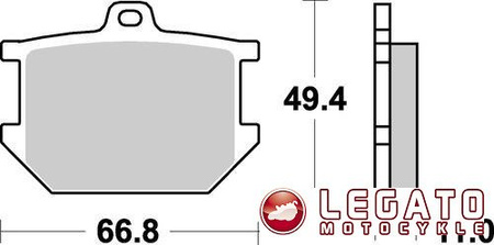 KLOCKI HAMULCOWE SBS 507 HF
