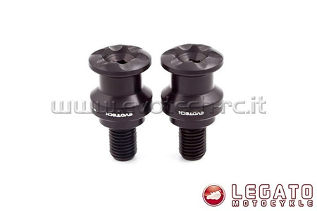 Rolki wahacza pod podnośnik marki EVOTECH RC czarne  M8B