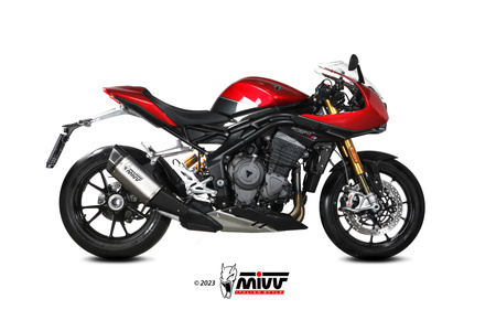 Mivv Tłumik końcowy SR-1 Titanium Triumph Speed Triple 1200 RR RS 2021-2024