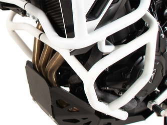 Engine protection bar white for Triumph Tiger 900 GT / Pro (2024-)