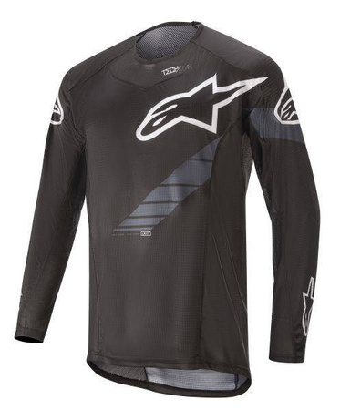 Koszulka rowerowa ALPINESTARS TECHSTAR LS JERSEY BLACK EDITION kolor czarny