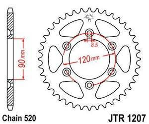ZĘBATKA NAPĘDOWA JT TYŁ