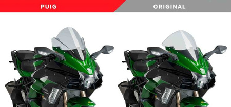 SZYBA SPORTOWA PUIG DO KAWASAKI H2 SX / SE 2018-2021 Czarna