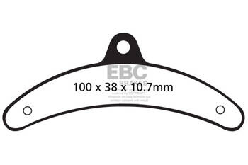 EBC Klocki kartingowe FA543 (1 kpl. na tarczę)