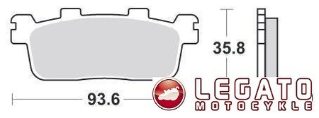 KLOCKI HAMULCOWE SBS 195 CT