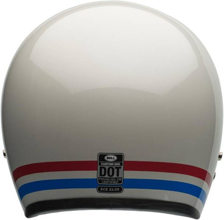 KASK BELL CUSTOM 500 STRIPES PEARL WHITE
