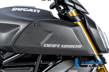 Osłona przewodu powietrza prawa – matowa DUCATI Diavel 1260 (od 2019) ILMBERGER LKR.103.DI19M.K