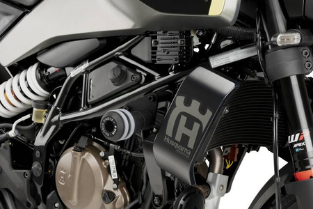 Crash pady PUIG do Husqvarna Svartpilen / Vitpilen 125 / 401 24-25 Vintage Czarny (N) 22182N