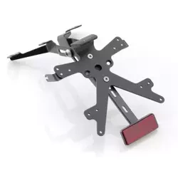 Fox license plate support kit