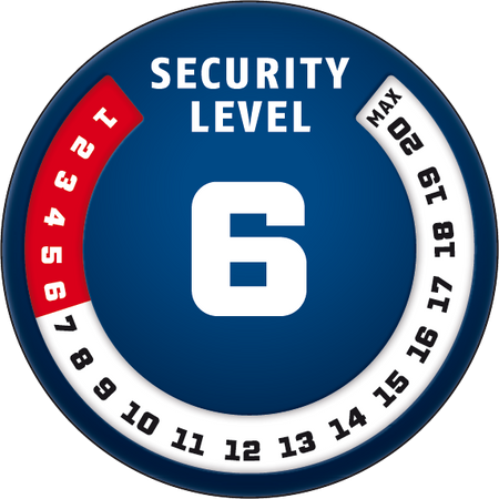 Zámek brzdového kotouče 275 žlutá