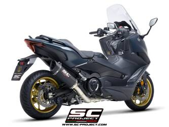 SC-Project układ wydechowy SC1-R carbon Yamaha TMAX 560 (2022 – 2024)