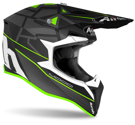 Kask Airoh Wraap Mood Green Matt