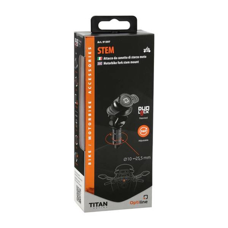 91597 Titan Opti Stem, mocowanie do widelca motocyklowego