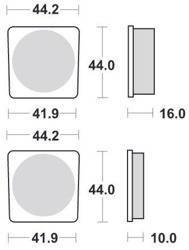 KLOCKI HAMULCOWE SBS 531 HF