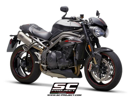 SC-Project tłumiki końcowe SC1-M tytan Triumph SPEED TRIPLE 1050 (2018 - 2020) - S – RS