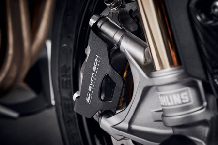 EP Triumph Speed Triple 1200 RS Front Caliper Guard (2021+) (Pair) (PRN012829-82) - EVOTECH PERFORMANCE