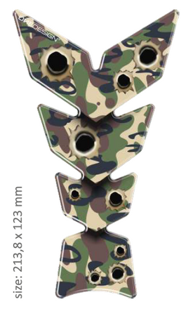 ONEDESIGN tankpad Moon Camouflage