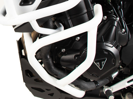 Engine protection bar white for Triumph Tiger 900 Rally Pro (2024-)