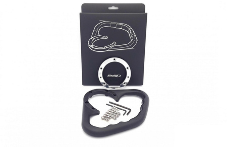 Uchwyt PUIG dla pasażera do motocykli Aprilia / Ducati Czarny (N) 9035N