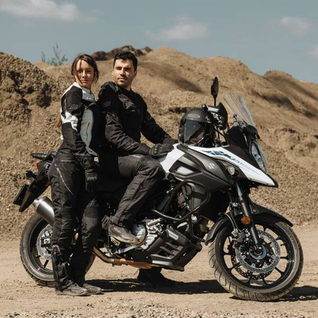 SPODNIE TEKSTYLNE OZONE JET II BLACK