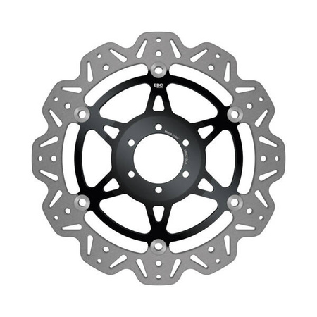 EBC Tarcza hamulcowa motocyklowa VR621BLK VEE, czarna