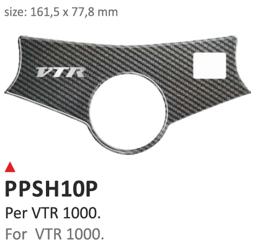 ONEDESIGN Naklejka na półkę kierownicy Honda VTR 1000