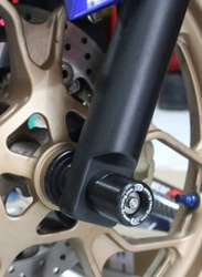 SLIDERY PRZEDNIEGO ZAWIESZENIA YAMAHA YZF-R25 14-/YZF-R3 15-/MT-25/MT-03 ORANGE R&G