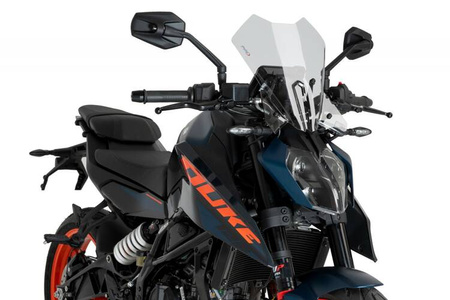 Owiewka PUIG do KTM 125 / 390 Duke 24 (Touring) Przezroczysty (W) 21998W